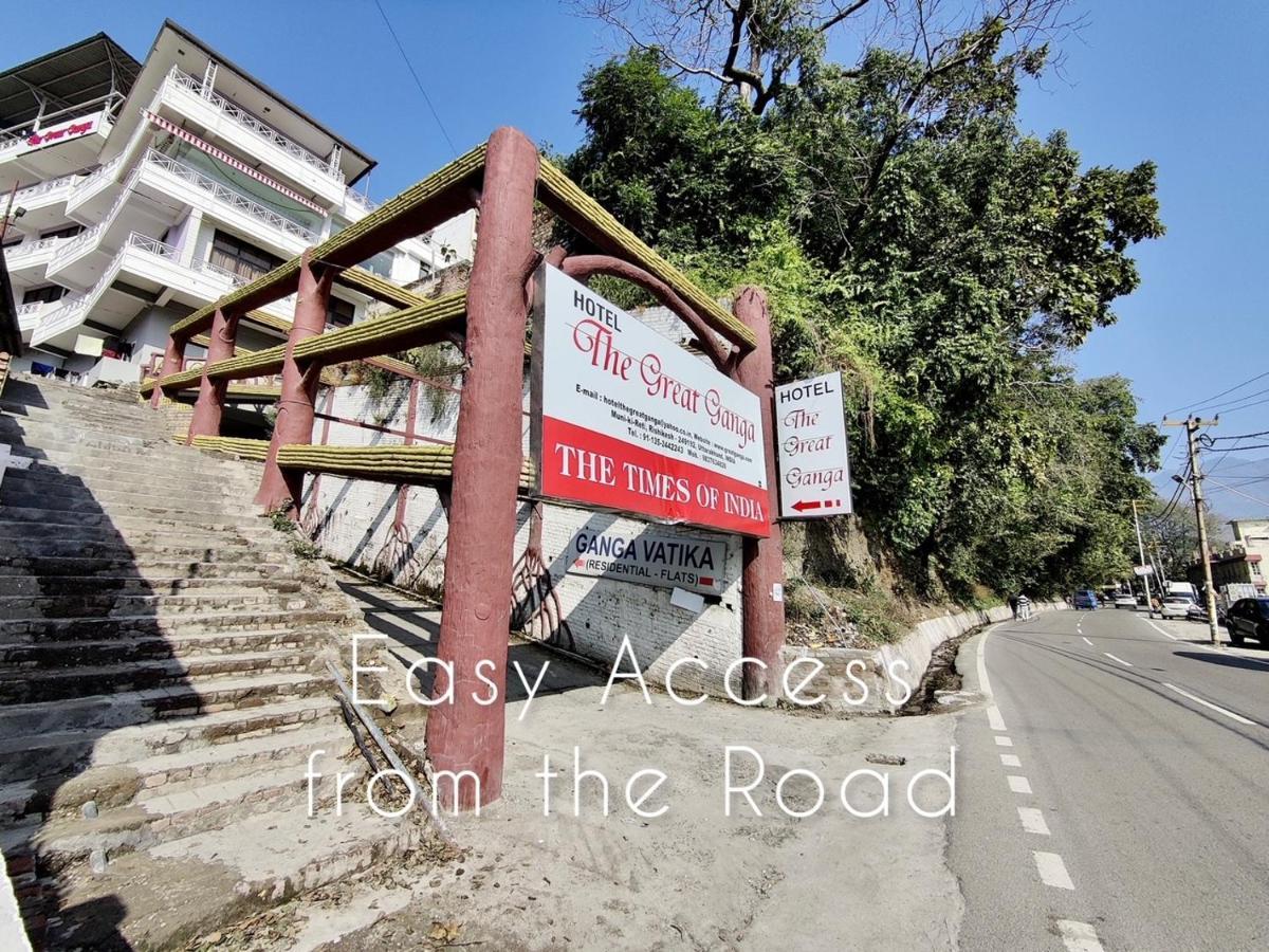 Hotel The Great Ganga Rishīkesh Zewnętrze zdjęcie